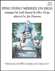 Ding Dong! Merrily on High Concert Band sheet music cover Thumbnail